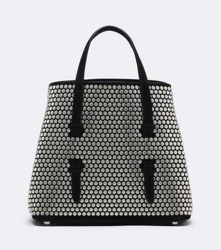 Mina 20 studded leather top-handle bag - Alaia - Modalova