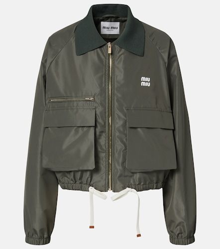 Miu Miu Blouson aus Tech-Material - Miu Miu - Modalova