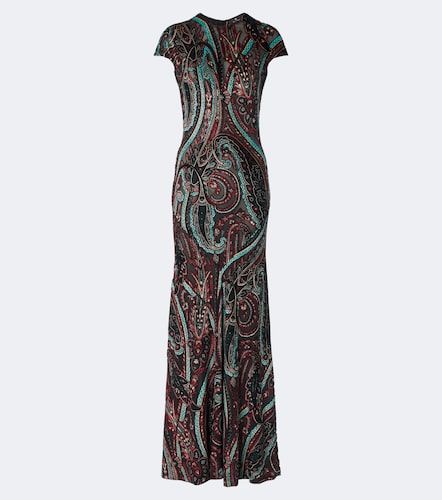 Etro Robe aus Samt - Etro - Modalova