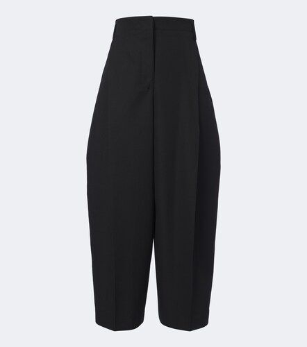 Miami cropped virgin wool wide-leg pants - Jacquemus - Modalova