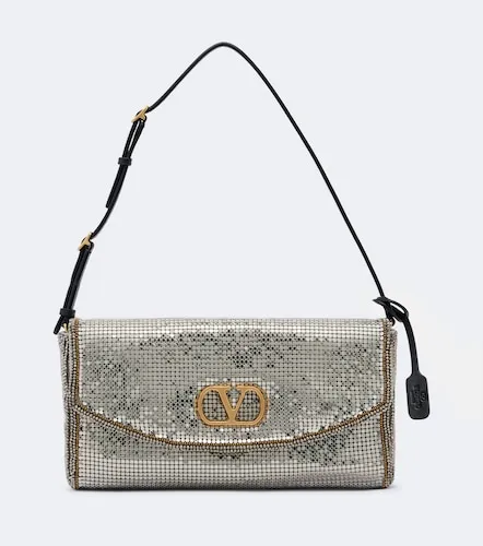 DeVain Small chainmail shoulder bag - Valentino Garavani - Modalova