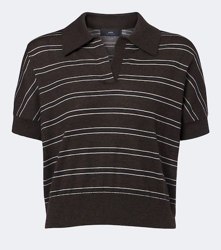 Darya striped cashmere polo shirt - Arch4 - Modalova