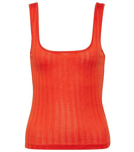 Vince Ribbed-knit cotton tank top - Vince - Modalova