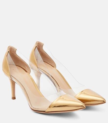 Plexi 70 leather and PVC pumps - Gianvito Rossi - Modalova