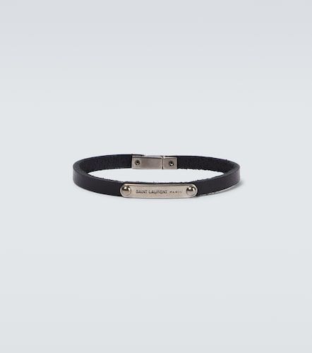 Saint Laurent Bracciale in pelle - Saint Laurent - Modalova
