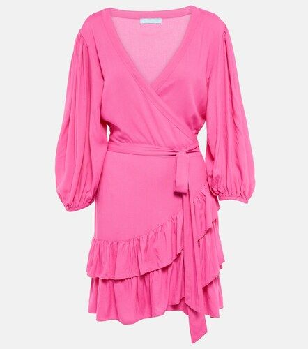 Vestido corto wrap Tabitha de algodón - Melissa Odabash - Modalova