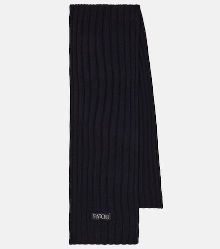 Ribbed-knit wool and cashmere scarf - Patou - Modalova