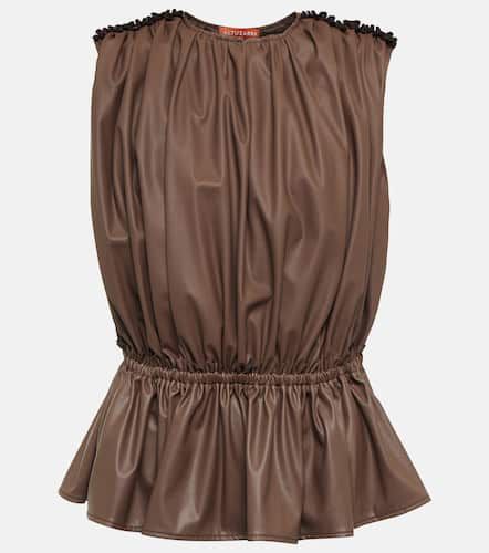 Altuzarra Baldur pleated peplum top - Altuzarra - Modalova