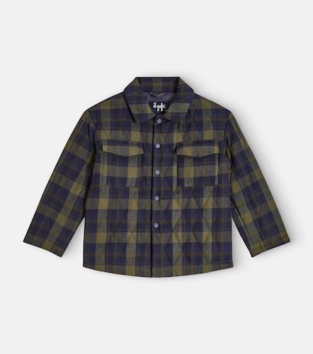 Chaqueta acolchada a cuadros - Il Gufo - Modalova