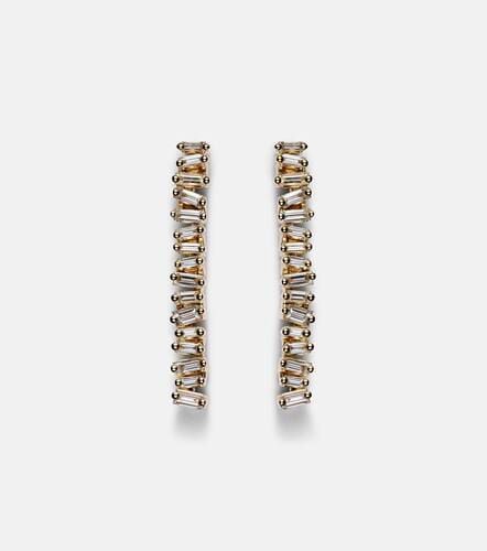 Fireworks 18kt earrings with white diamonds - Suzanne Kalan - Modalova