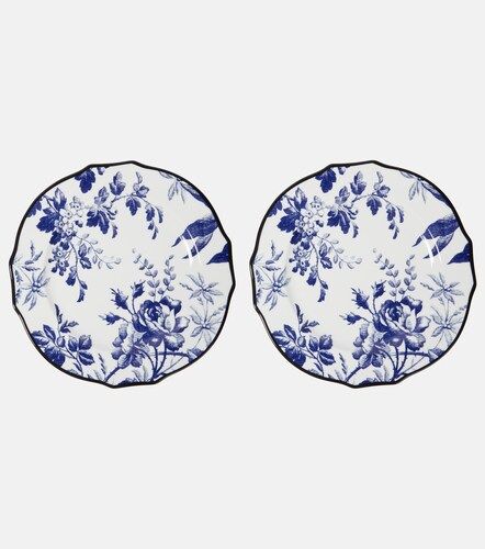 Set de 2 platos de postre Herbarium - Gucci - Modalova