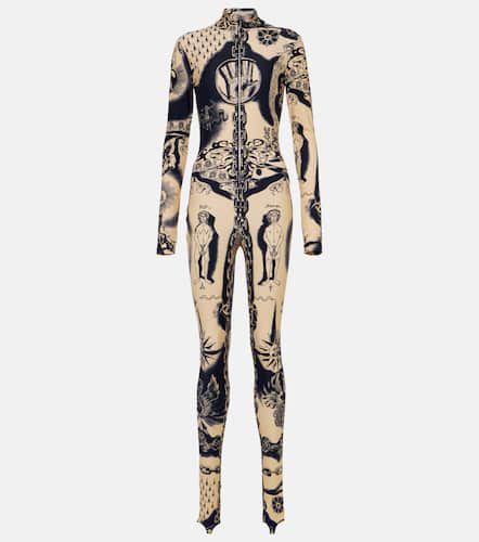 Tattoo Collection printed jersey catsuit - Jean Paul Gaultier - Modalova