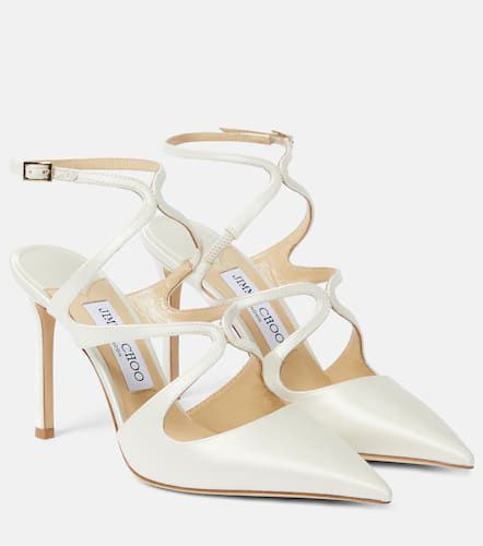 Jimmy Choo Azia 95 satin pumps - Jimmy Choo - Modalova