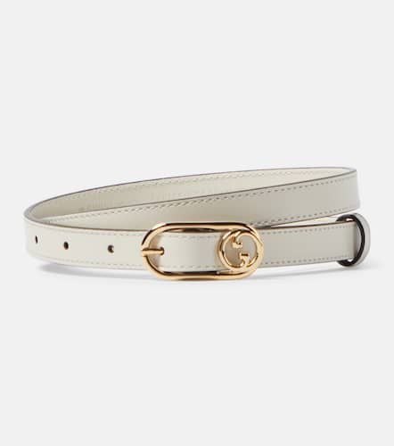 Gucci GG leather belt - Gucci - Modalova