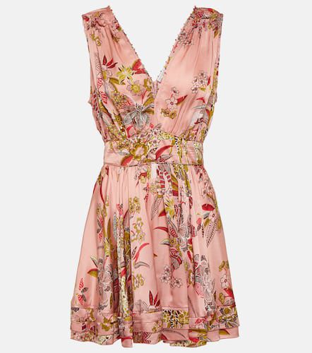 Bessie printed minidress - Poupette St Barth - Modalova