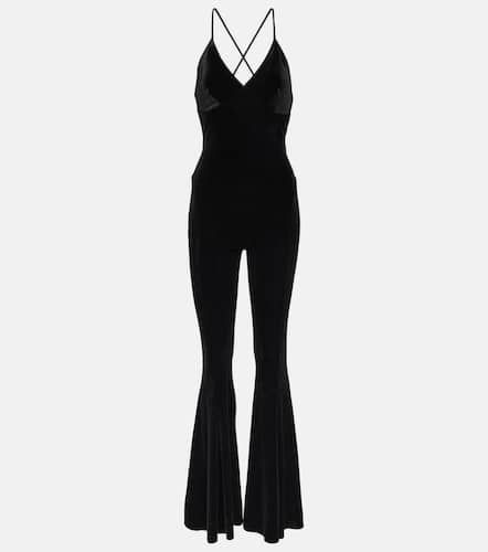 Norma Kamali Velvet flared jumpsuit - Norma Kamali - Modalova