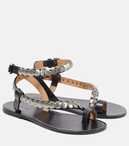 Sandali Melte in pelle con borchie - Isabel Marant - Modalova