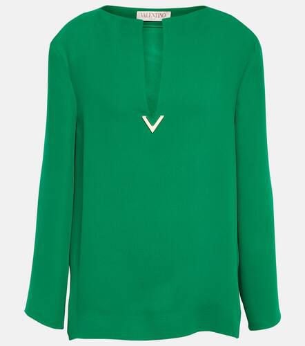 Valentino Cady Couture silk blouse - Valentino - Modalova