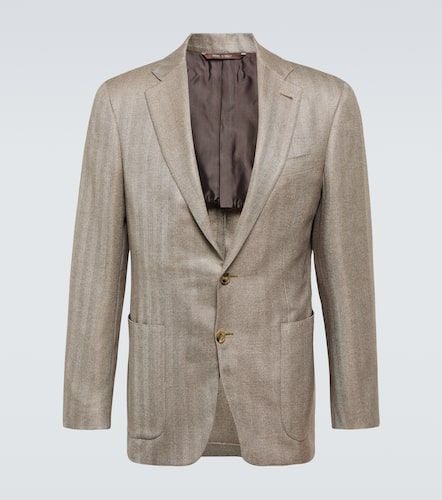 Canali Silk and cashmere blazer - Canali - Modalova