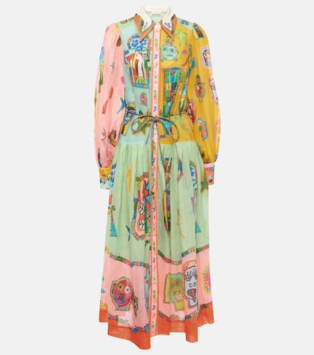 AlÃ©mais Printed belted ramie shirt dress - Alemais - Modalova