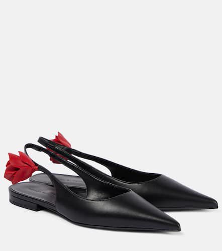 Ballerine slingback in pelle - Magda Butrym - Modalova