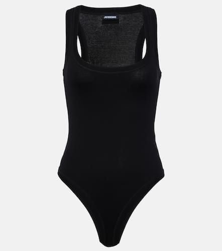 Le Body Gros Grain cotton bodysuit - Jacquemus - Modalova