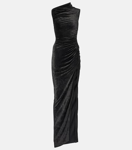 Lilies Svita ruched velvet jersey gown - Rick Owens - Modalova