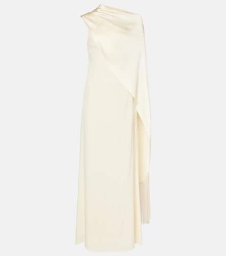 Berenson caped crÃªpe cady gown - Taller Marmo - Modalova