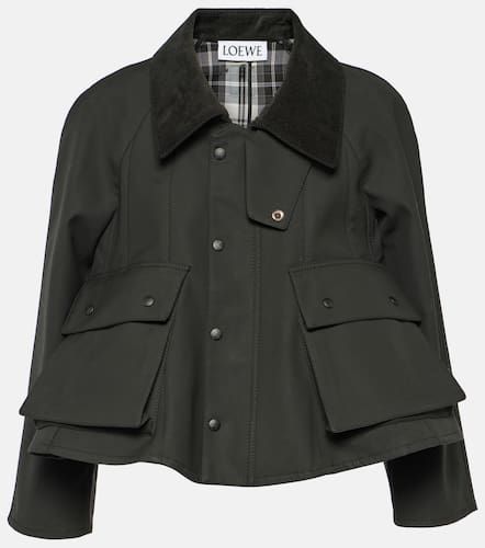 Loewe Trapeze waxed cotton jacket - Loewe - Modalova