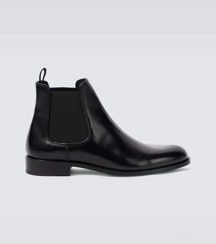 Leather Chelsea boots - Giorgio Armani - Modalova