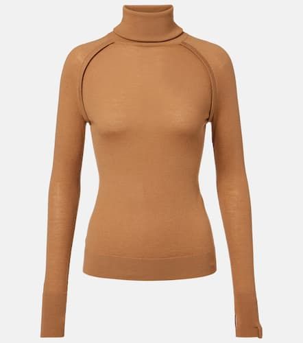 Pull à col roulé en laine - Victoria Beckham - Modalova