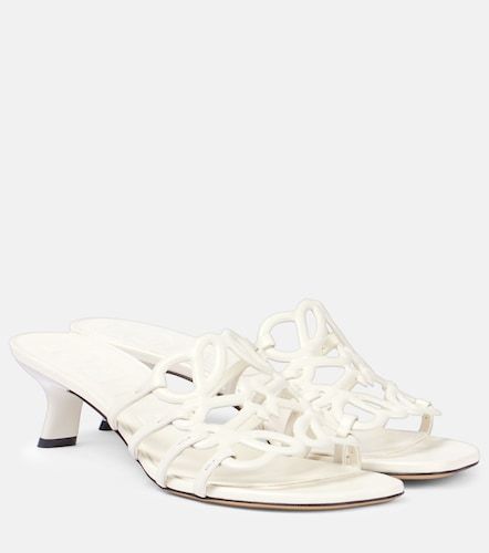 Loewe Anagram leather mules - Loewe - Modalova