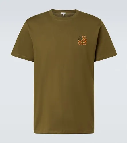 T-shirt Anagram in jersey di cotone - Loewe - Modalova