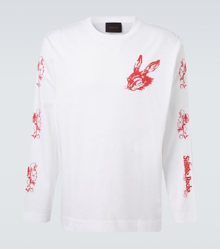 T-shirt Tortoise & Hare in jersey di cotone - Simone Rocha - Modalova