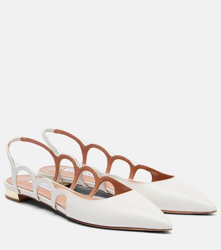 Endless Love leather slingback flats - Aquazzura - Modalova