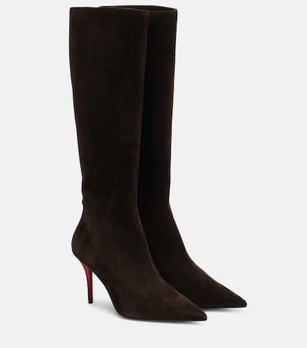 Suede knee-high boots - Christian Louboutin - Modalova