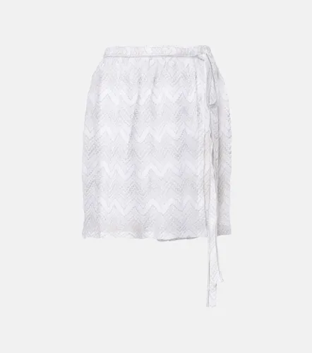 Missoni Zigzag lame wrap skirt - Missoni - Modalova