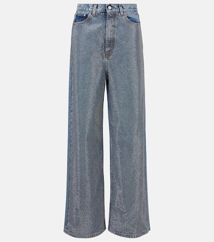Wide-Leg Jeans mit Kristallen - Stella McCartney - Modalova