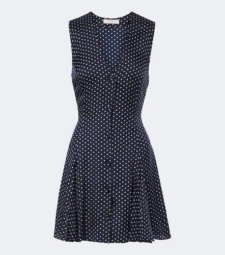 Aubrey polka dot silk-blend minidress - Doen - Modalova