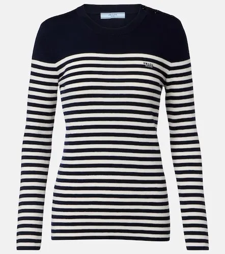 Prada Striped virgin wool sweater - Prada - Modalova