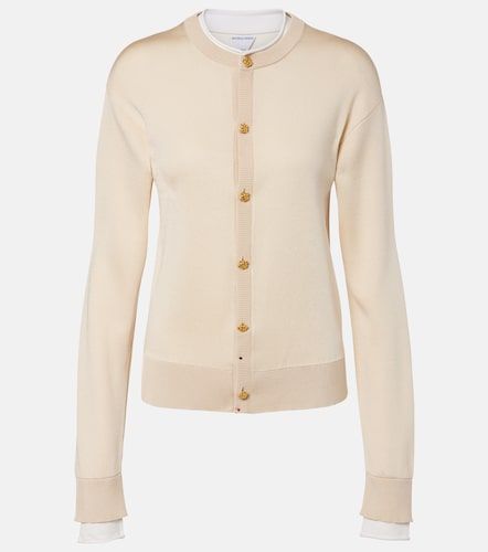 Cárdigan Nodo Quadro de seda a capas - Bottega Veneta - Modalova