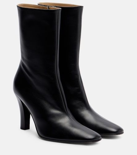 The Row Mona leather ankle boots - The Row - Modalova