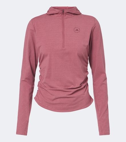 Felpa con cappuccio in jersey - Adidas by Stella McCartney - Modalova
