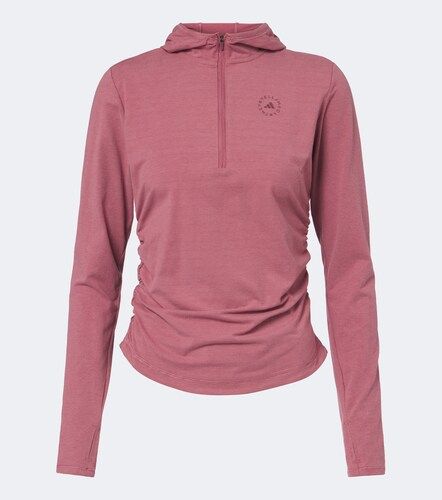 Sudadera con capucha de jersey con logo - Adidas by Stella McCartney - Modalova