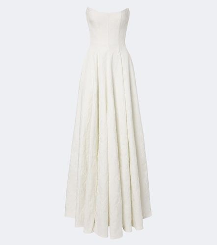 Bridal Laila jacquard bustier gown - Markarian - Modalova