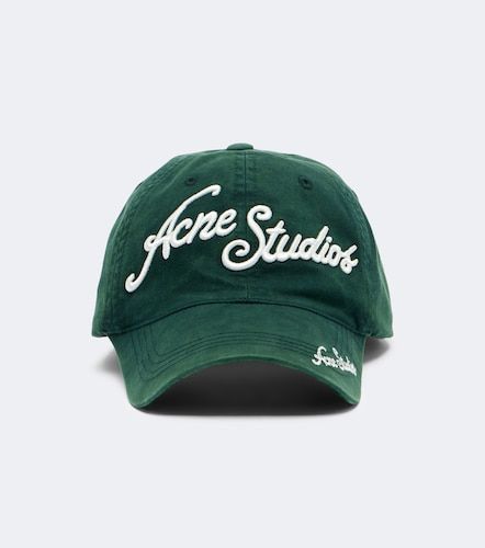 Gorra de denim con logo - Acne Studios - Modalova