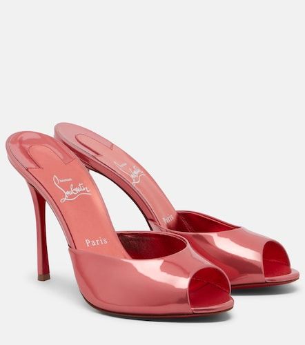 Me Dolly laminated leather mules - Christian Louboutin - Modalova