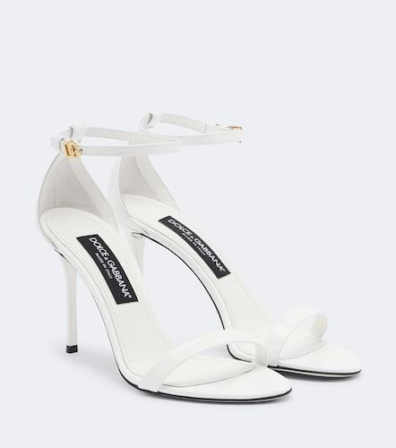 Dolce&Gabbana Sandali DG in pelle - Dolce&Gabbana - Modalova