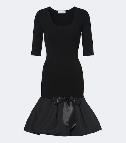 Wool-blend peplum minidress - Nina Ricci - Modalova