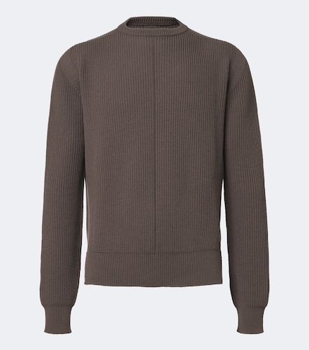 Ribbed-knit virgin wool sweater - Rick Owens - Modalova